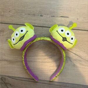 Toy Story Alien Headband with Green and Purple Accents. Purchased from Disney.
